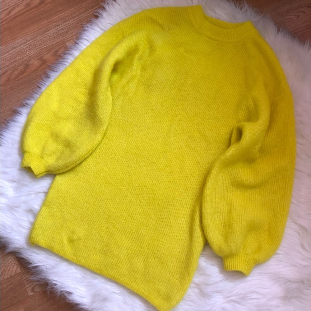 H&M mohair/wool sweater dress XS